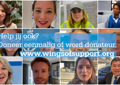 Giving Tuesday: help kinderen in nood, steun Wings of Support